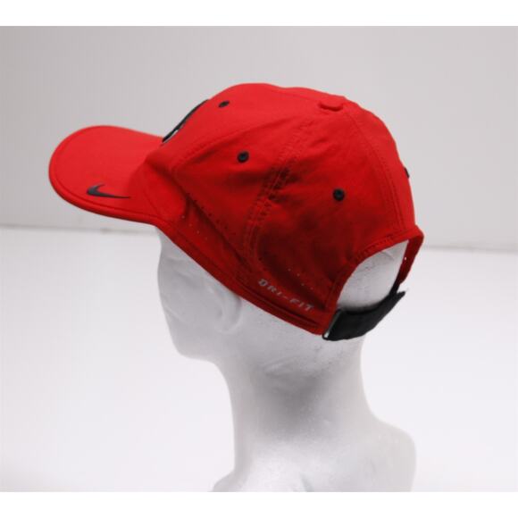 Georgia Bulldogs Nike Legacy91 Red Panel Running Perforated Hat Cap - Picture 3 of 8